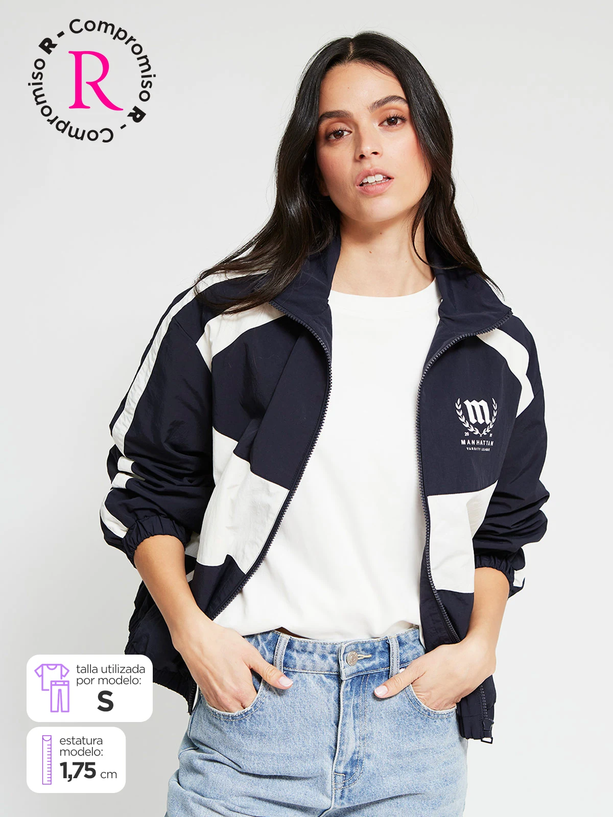 CASACA MUJER INDEX CORTA - 1