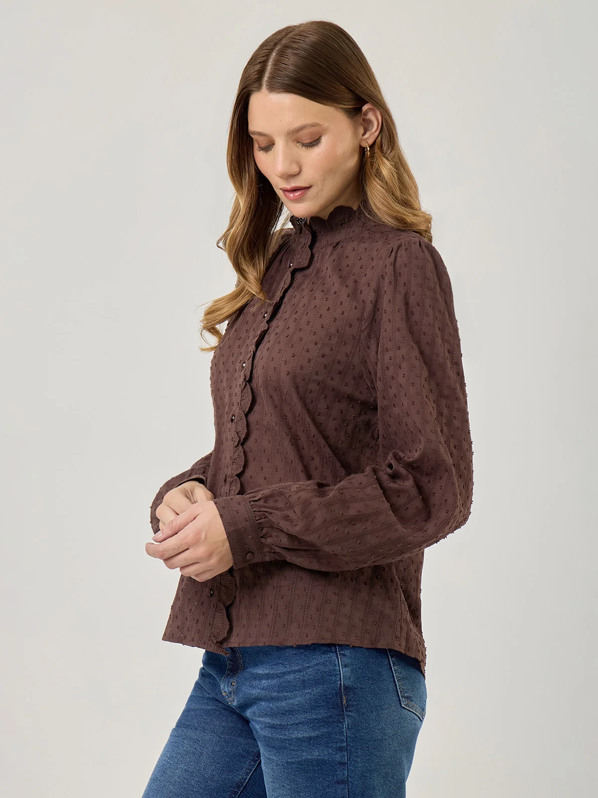 BLUSA MANGA LARGA MUJER TATIENNE CORAZÓN - 3