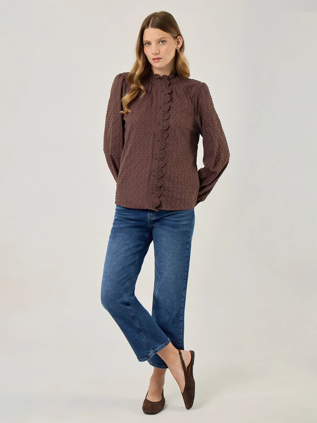 BLUSA MANGA LARGA MUJER TATIENNE CORAZÓN - 5