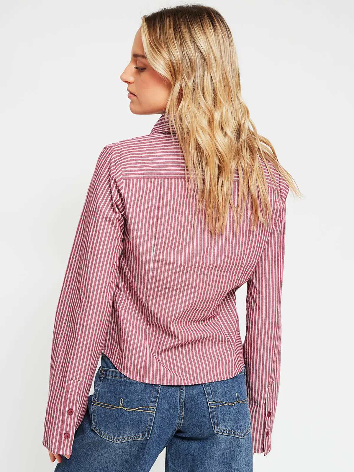 BLUSA MANGA LARGA ALGODÓN MUJER INDEX CATALINA - 3
