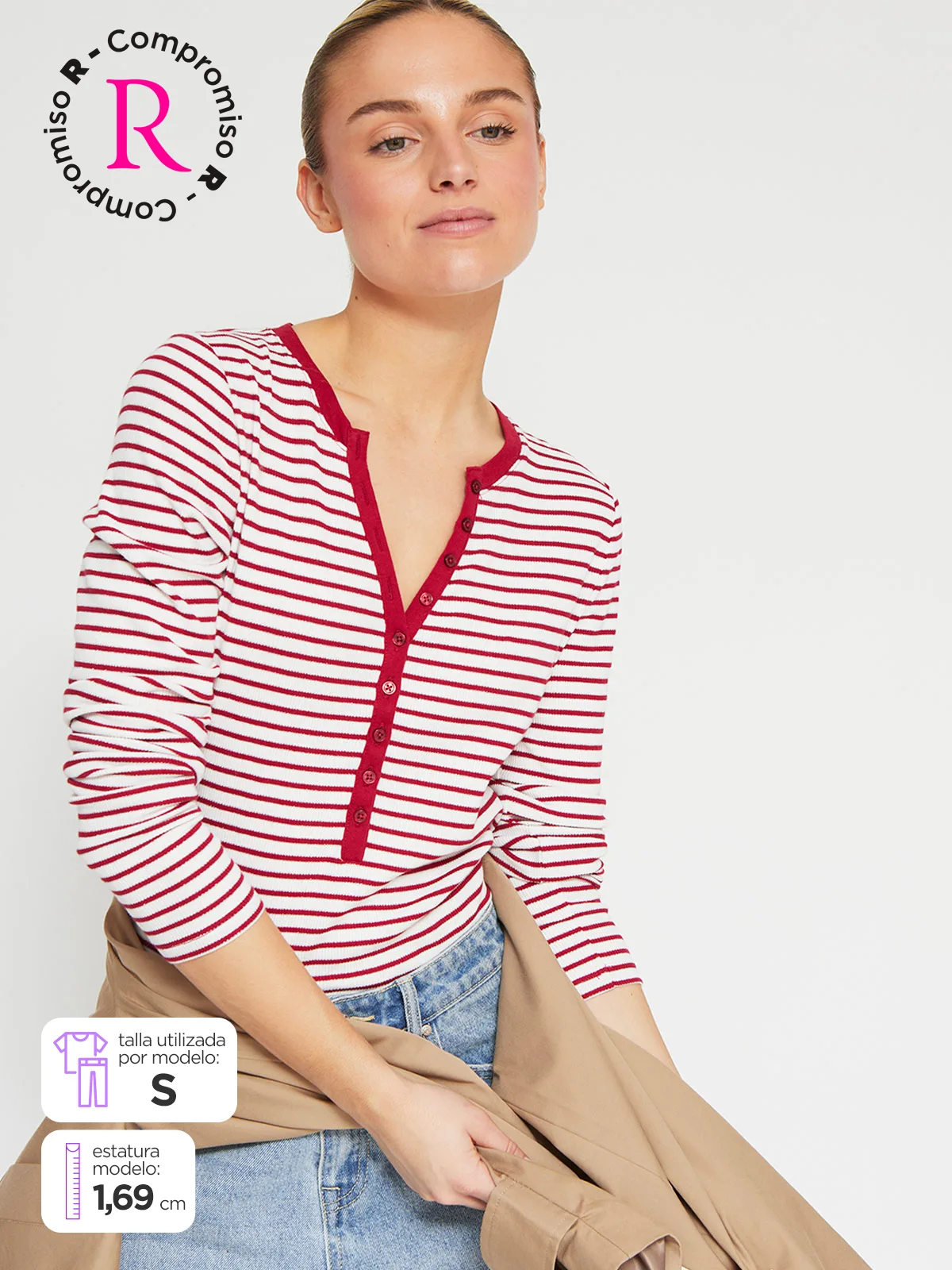 POLO MANGA LARGA MUJER PEPE JEANS - 1