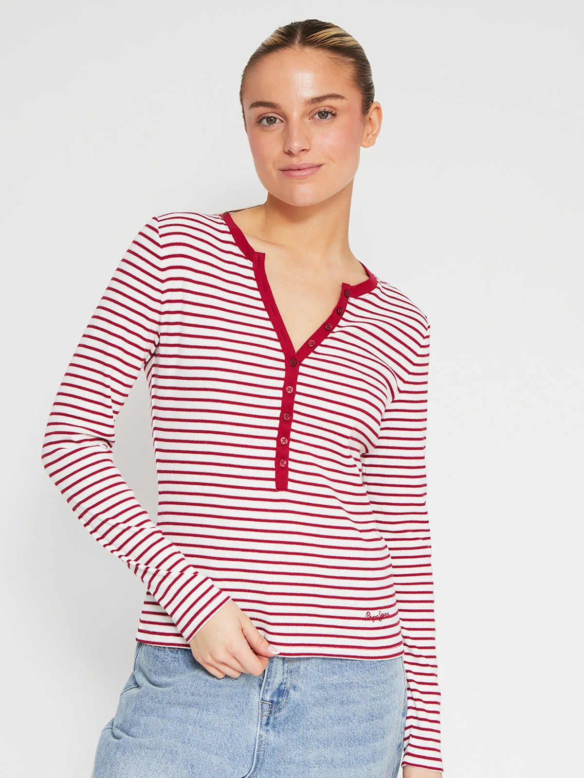 POLO MANGA LARGA MUJER PEPE JEANS - 2