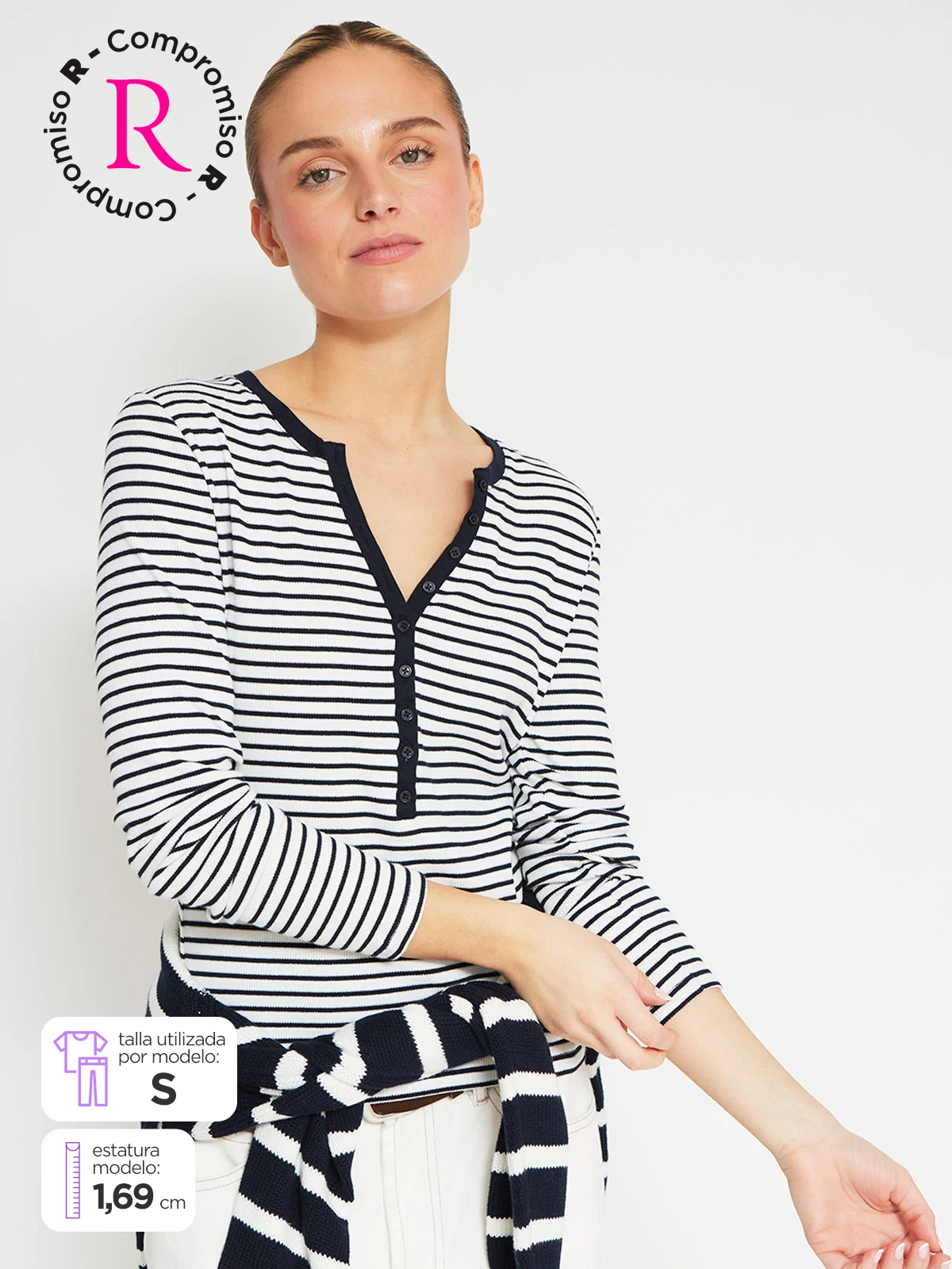 POLO MANGA LARGA MUJER PEPE JEANS - 1