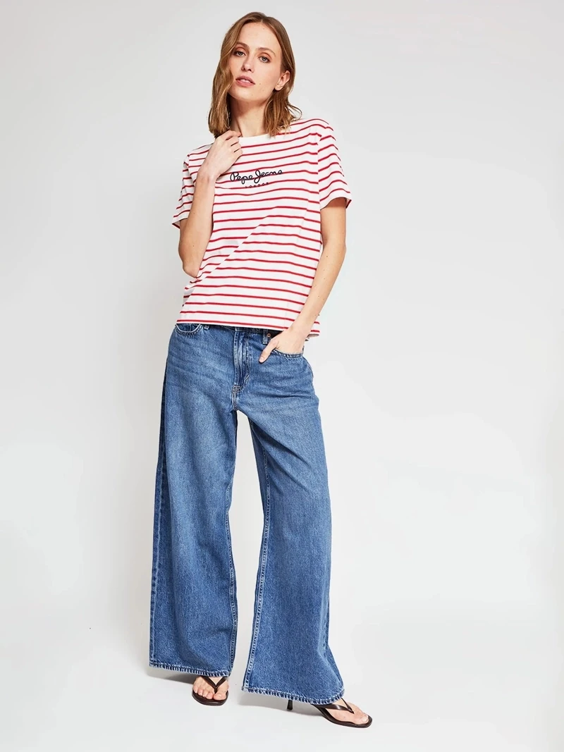 POLO MANGA CORTA ALGODÓN MUJER PEPE JEANS MAE - 4