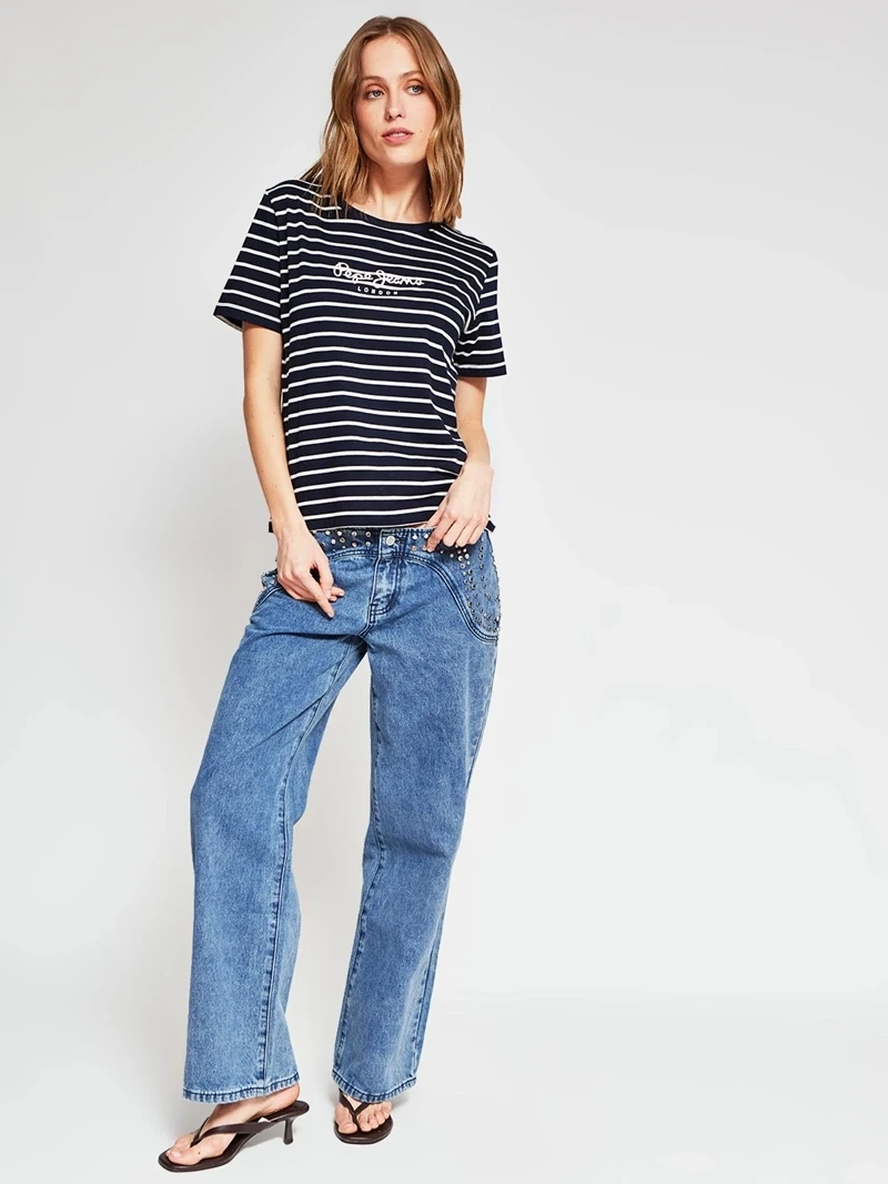 POLO MANGA CORTA ALGODÓN MUJER PEPE JEANS MAE - 4