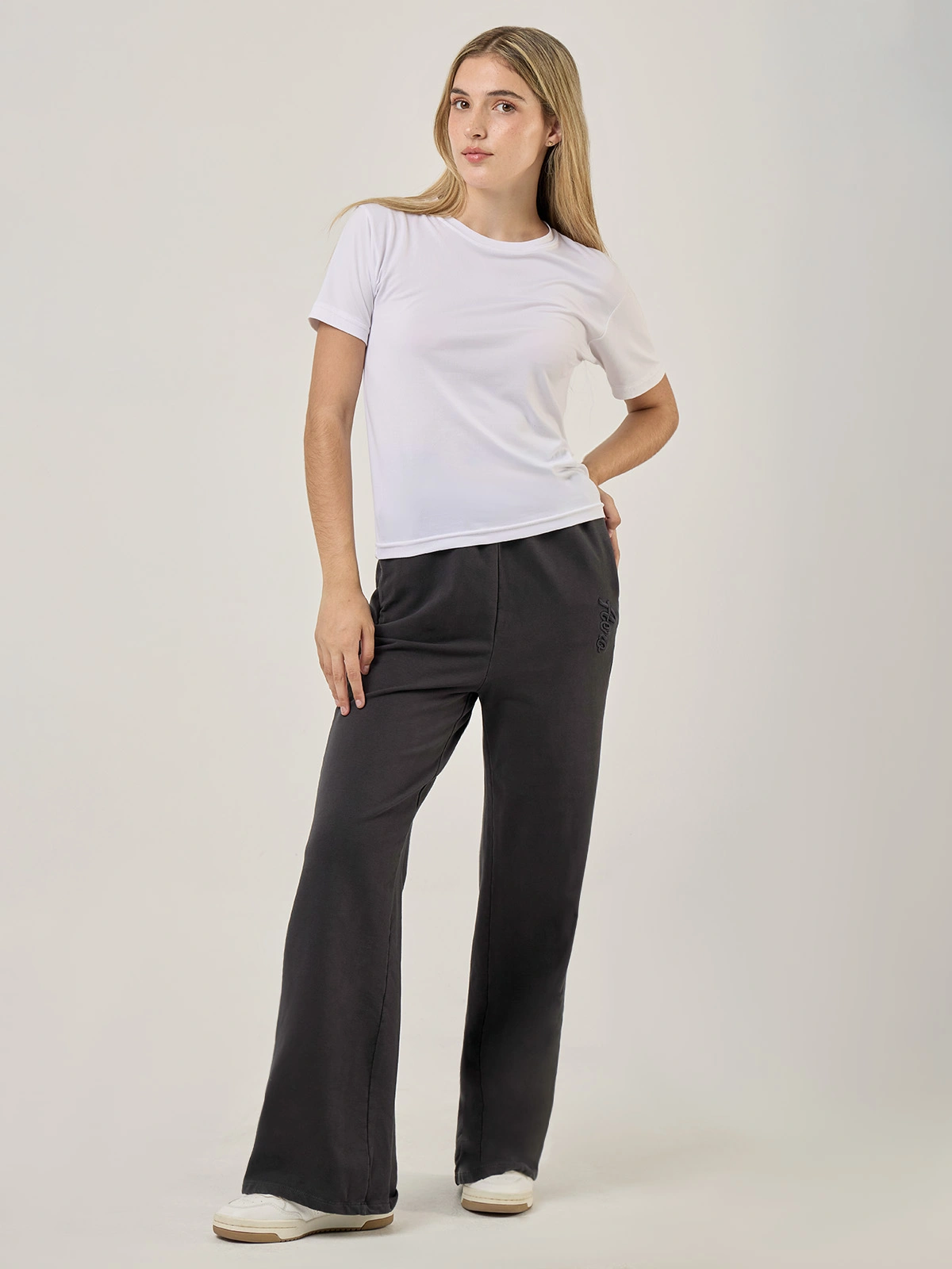 PANTALÓN DE BUZO ALGODÓN MUJER AERO MARGARET - 1
