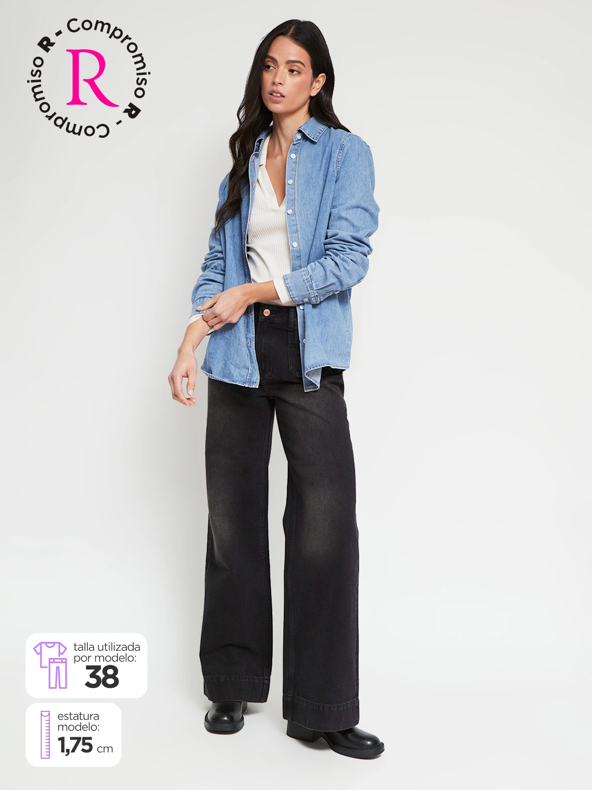 JEANS REGULAR MUJER PEPE JEANS - 1