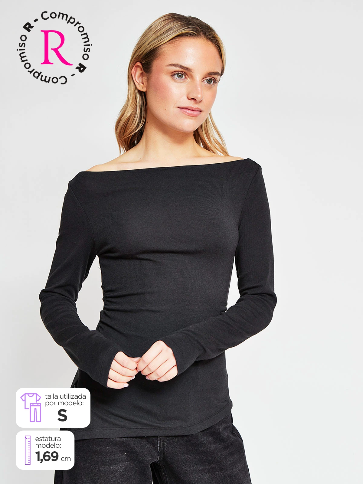 POLO MANGA LARGA MUJER INDEX - 1
