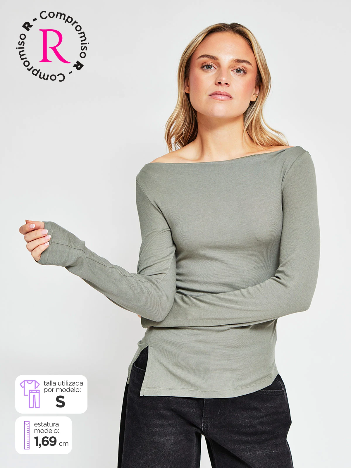 POLO MANGA LARGA MUJER INDEX - 1