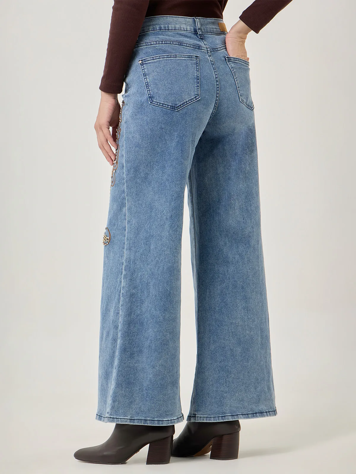 JEANS ALGODÓN REGULAR MUJER TATIENNE CAMILLE - 2