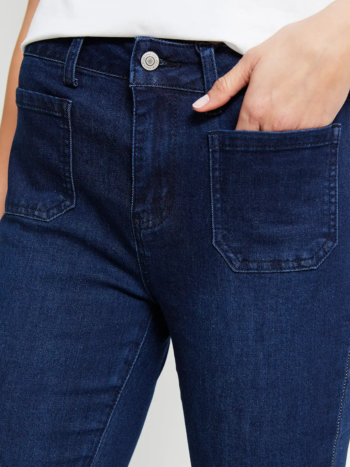 JEANS ALGODÓN REGULAR MUJER AERO - 3