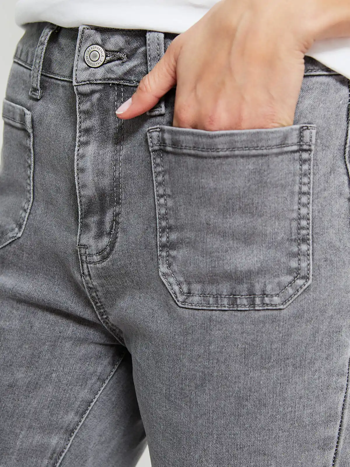 JEANS ALGODÓN REGULAR MUJER AERO - 3