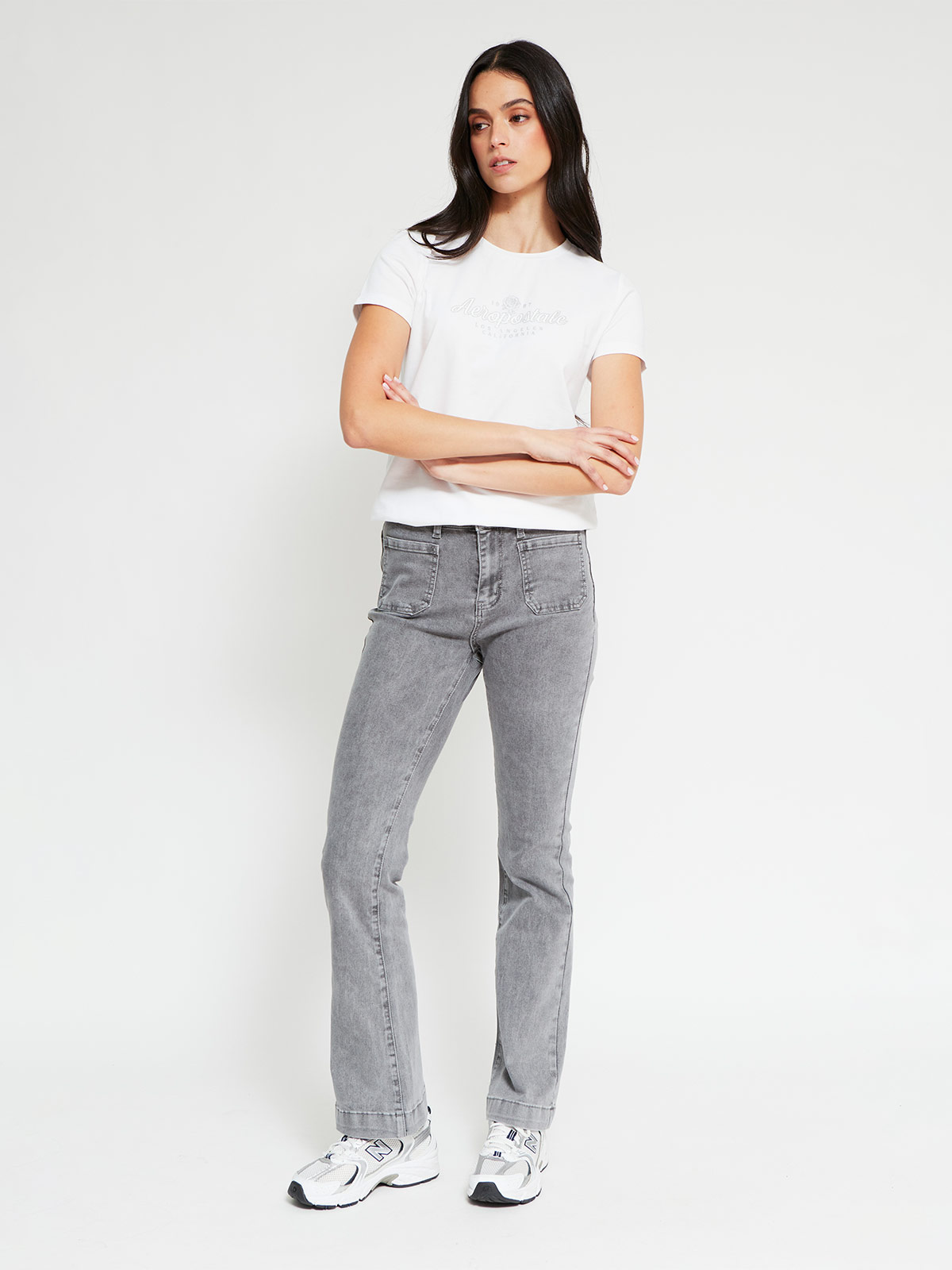 JEANS ALGODÓN REGULAR MUJER AERO - 4