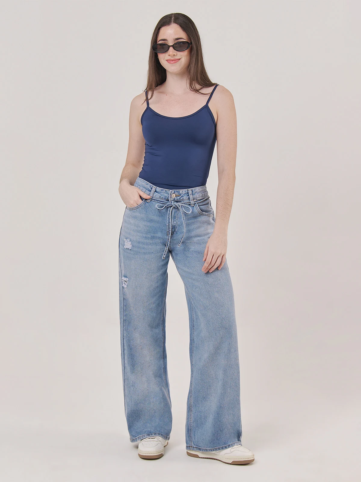 JEANS ALGODÓN REGULAR MUJER INDEX - 1