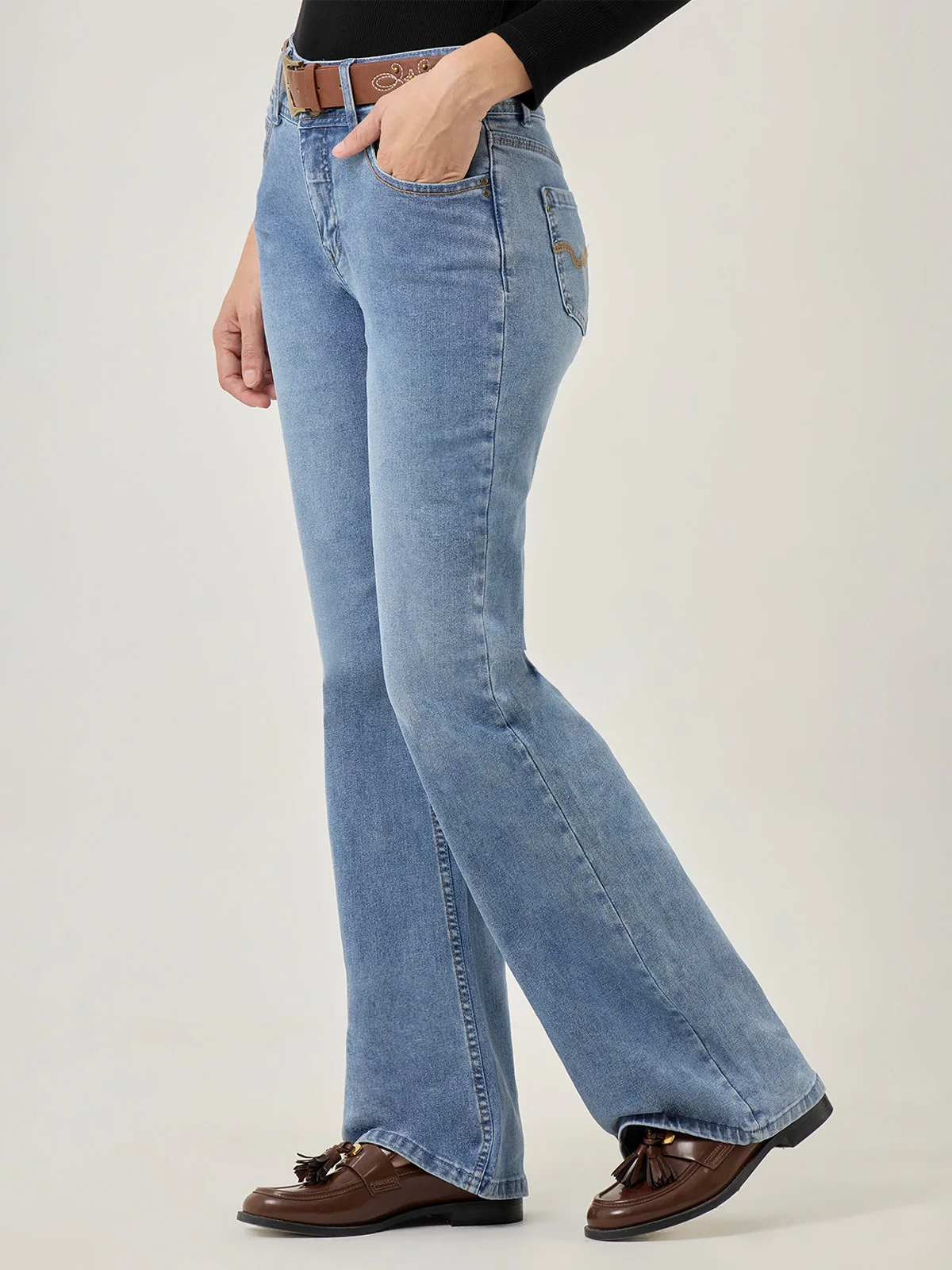 JEAN ALGODÓN REGULAR MUJER TATIENNE SEVEN - 5