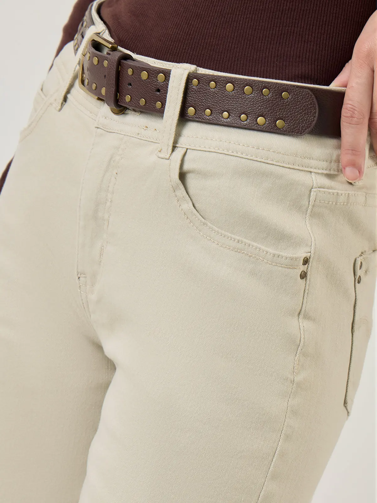 PANTALÓN ALGODÓN WIDE LEG MUJER TATIENNE - 4
