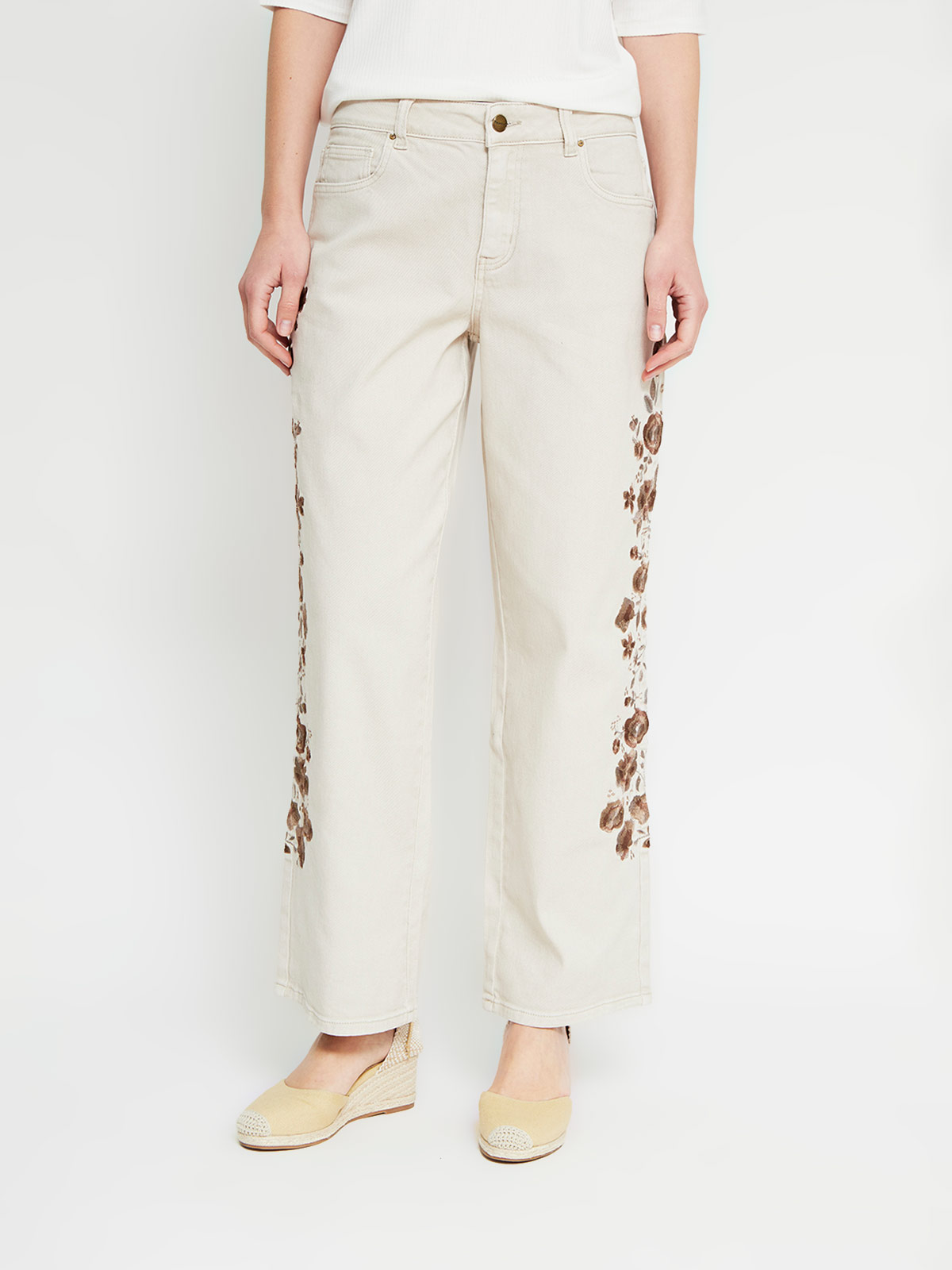 PANTALÓN ALGODÓN BARREL MUJER TATIENNE - 2