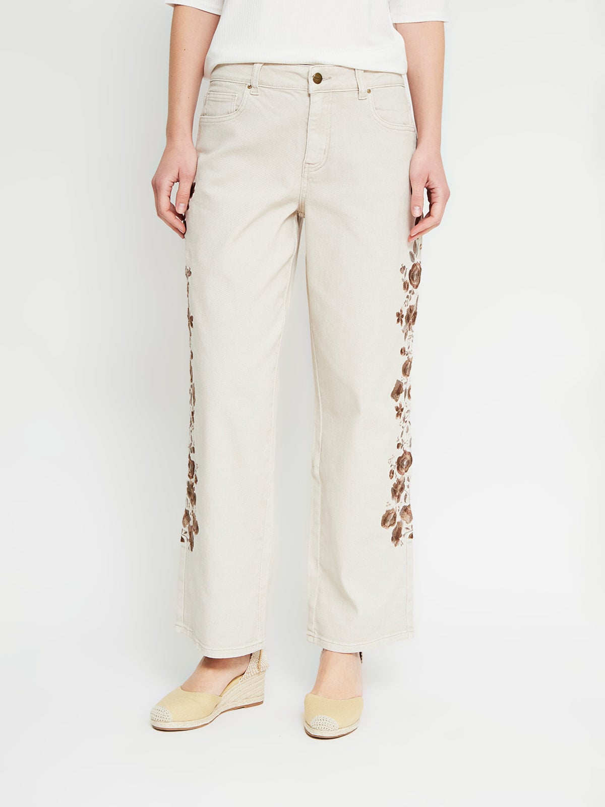 PANTALÓN ALGODÓN BARREL MUJER TATIENNE - 2