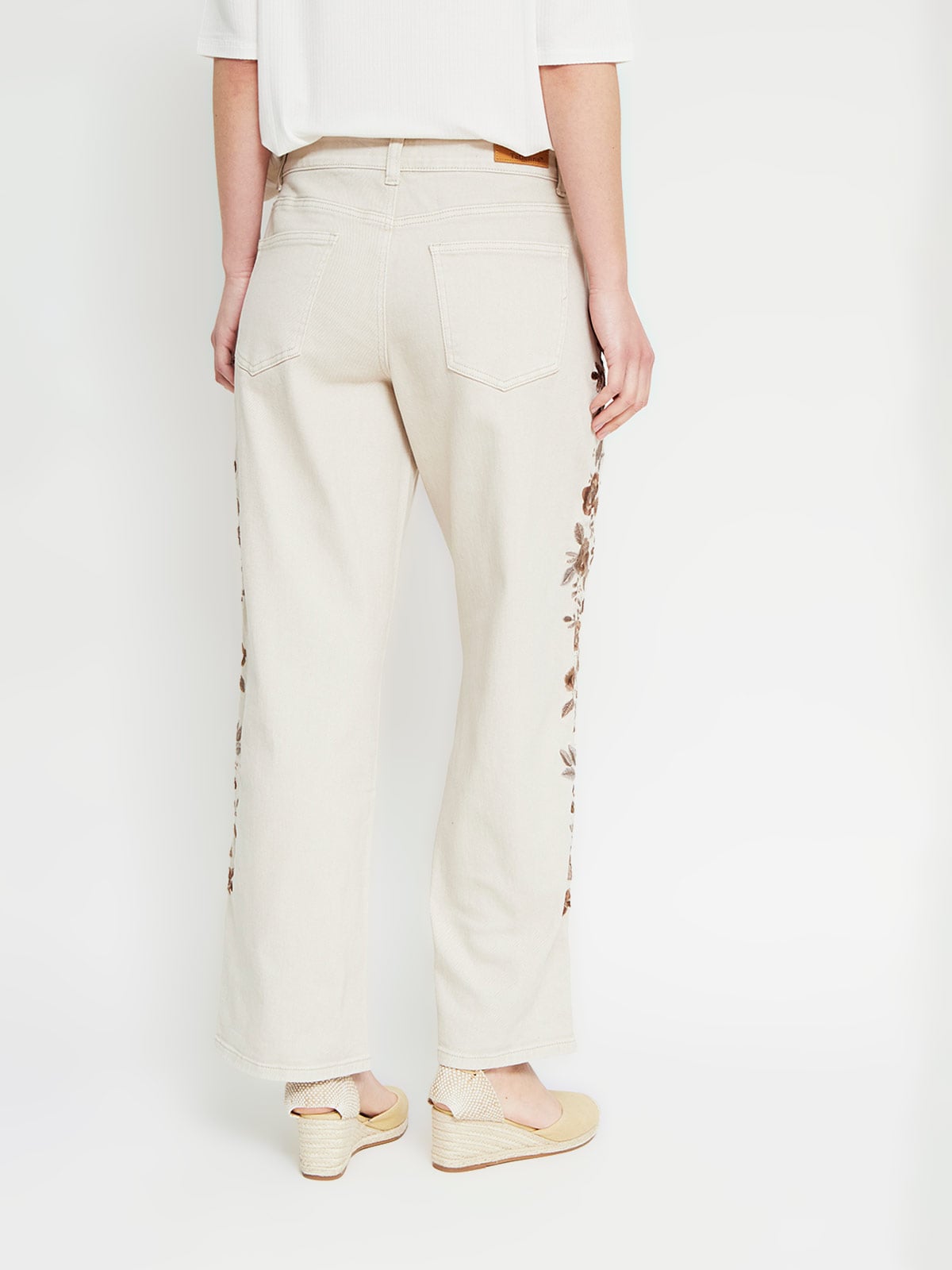 PANTALÓN ALGODÓN BARREL MUJER TATIENNE - 3