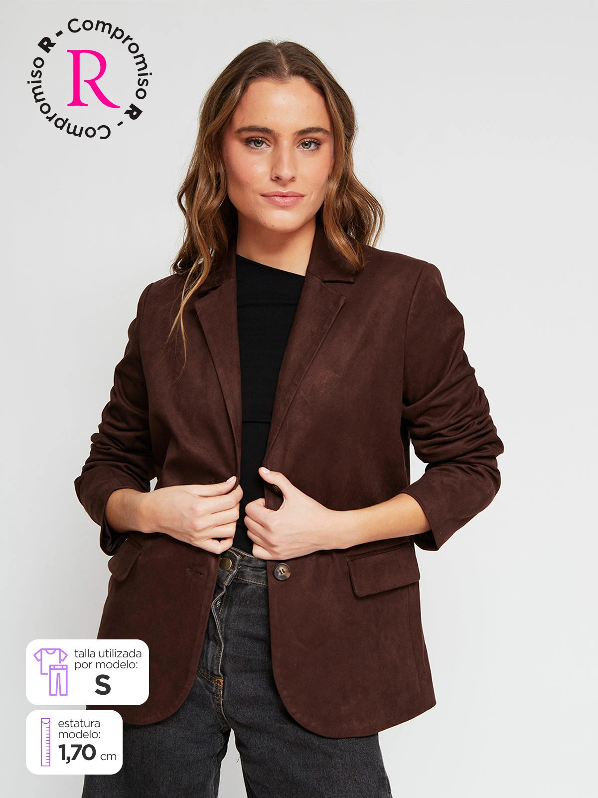 BLAZER MUJER INDEX CORTO - 1