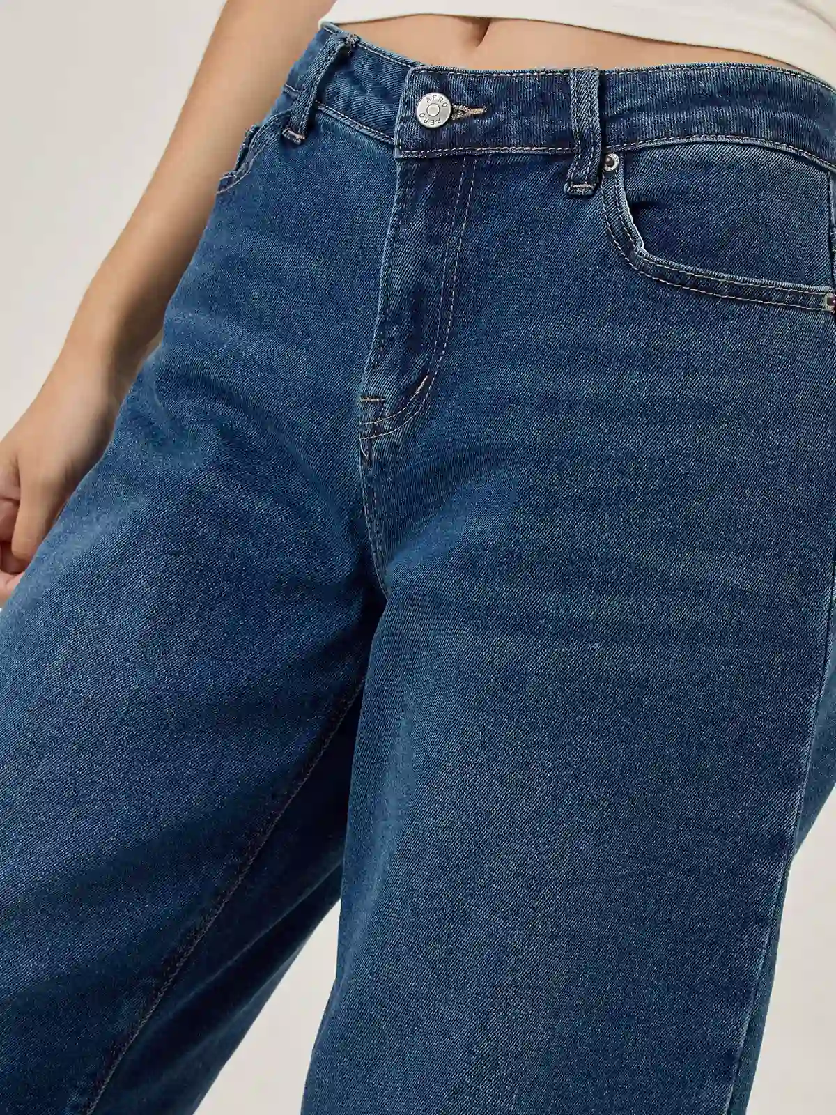 JEANS ALGODÓN REGULAR MUJER AERO NORA - 4