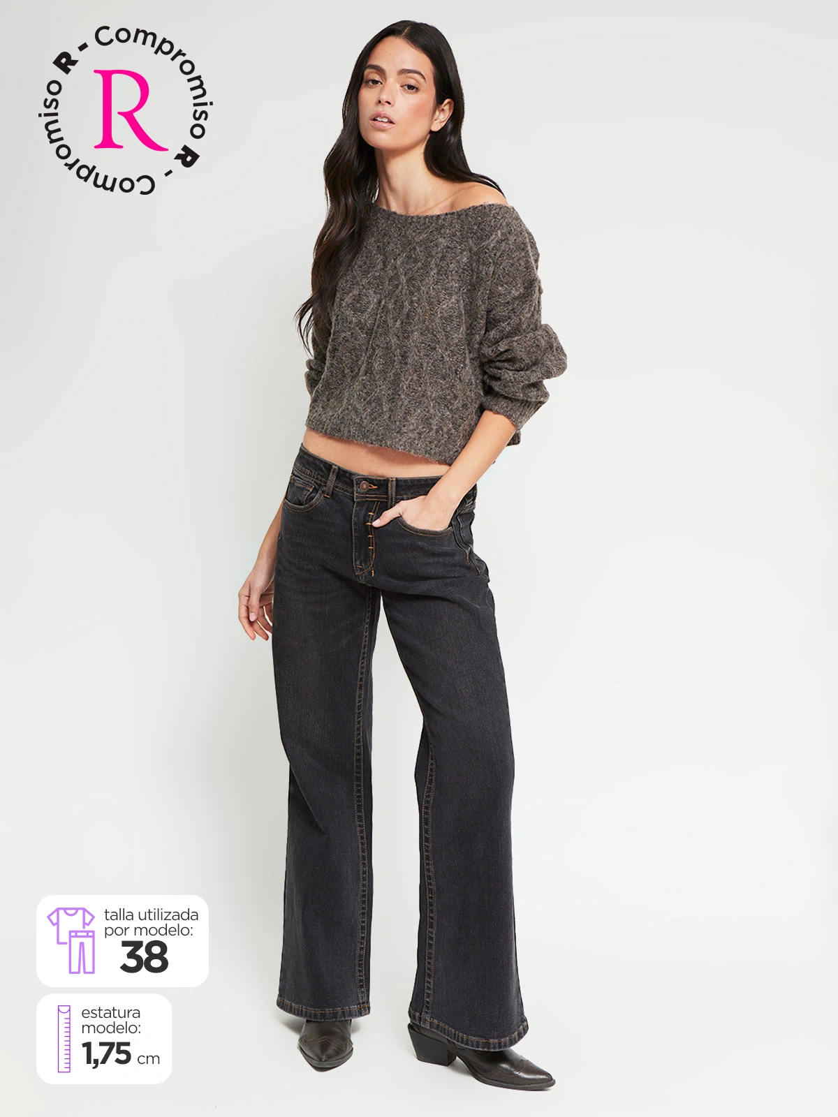 JEANS REGULAR MUJER INDEX - 1