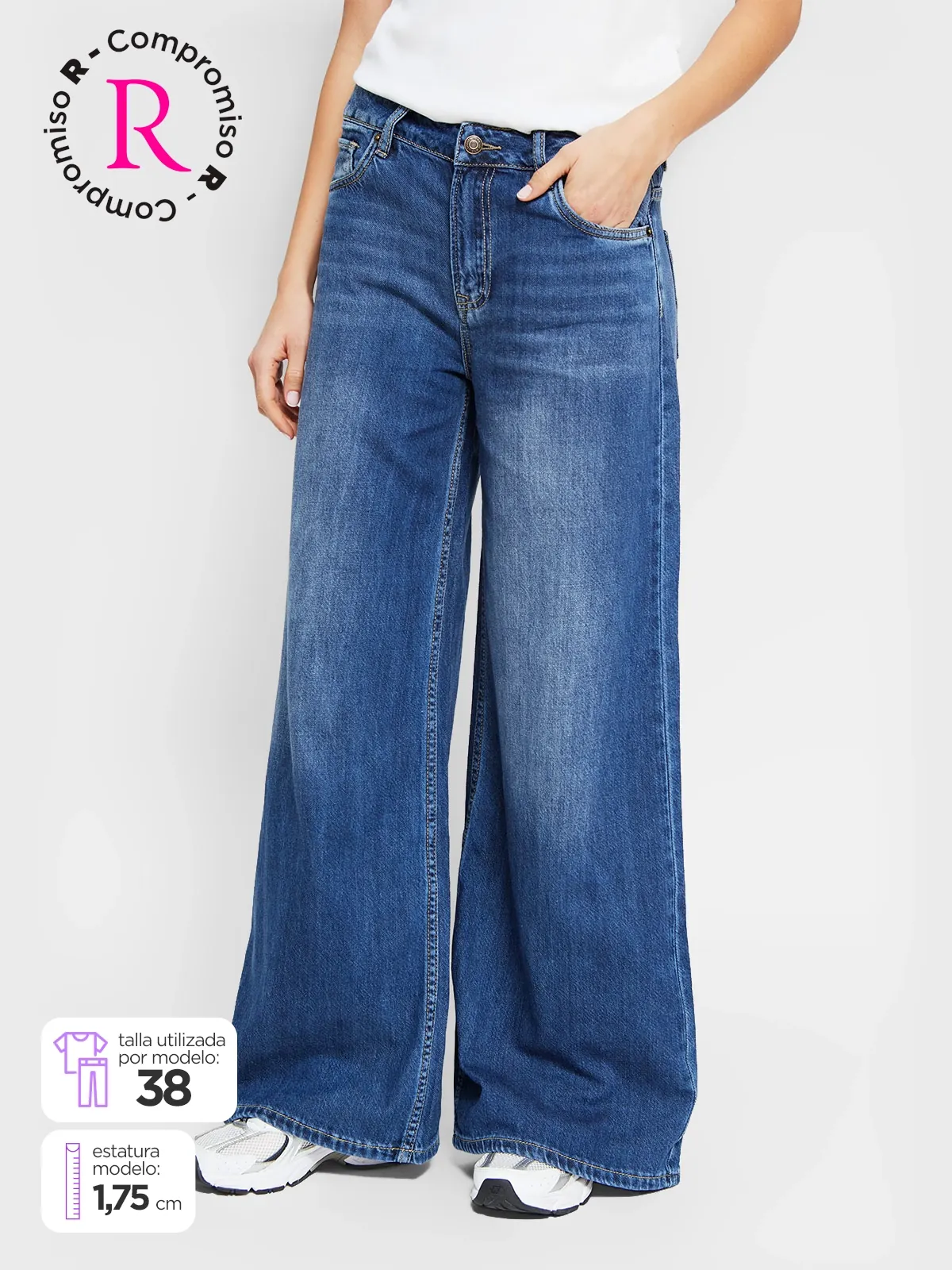 JEANS ALGODÓN REGULAR MUJER PEPE JEANS - 1