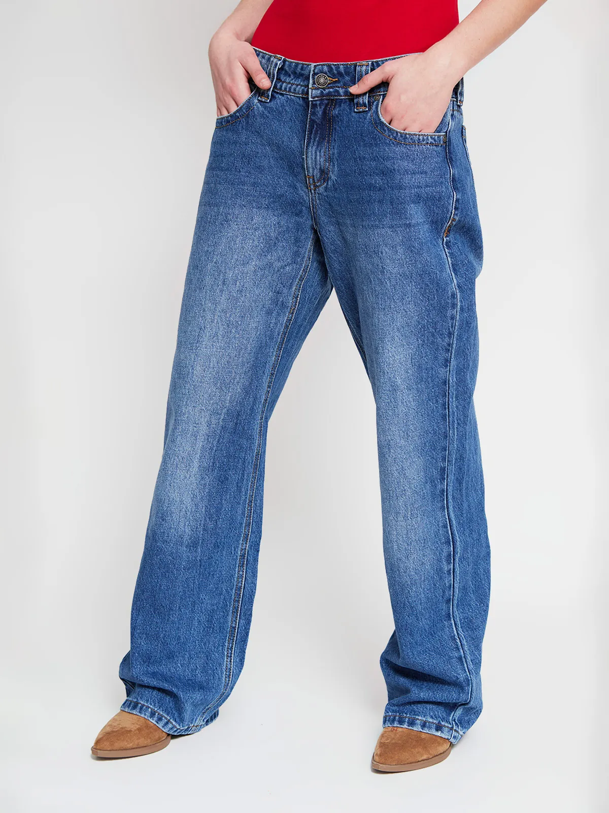 JEANS ALGODÓN REGULAR MUJER INDEX - 2