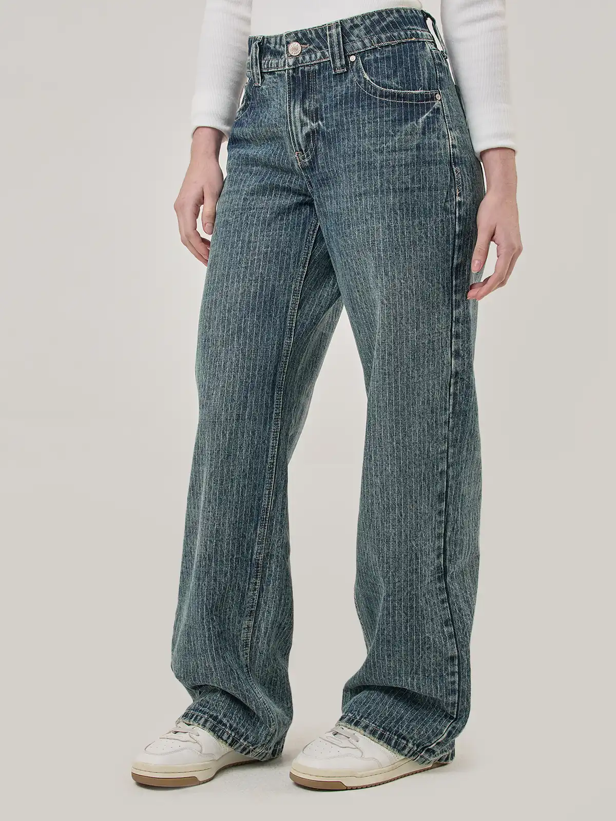 JEANS ALGODÓN REGULAR MUJER INDEX - 3
