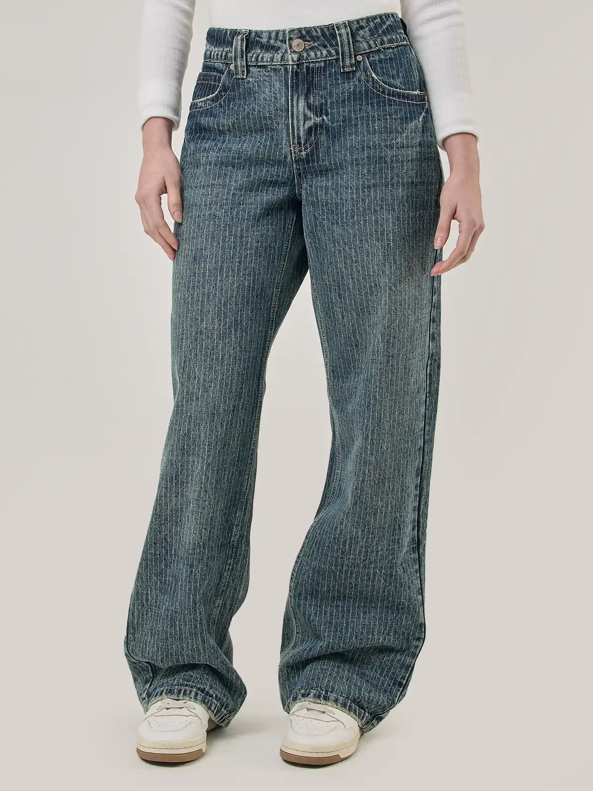 JEANS ALGODÓN REGULAR MUJER INDEX - 1