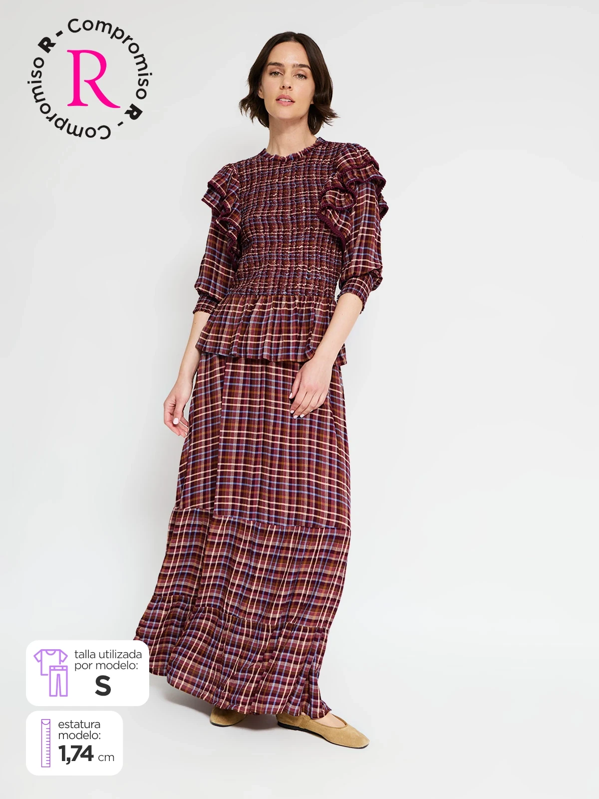 FALDA LARGA MUJER TATIENNE - 1