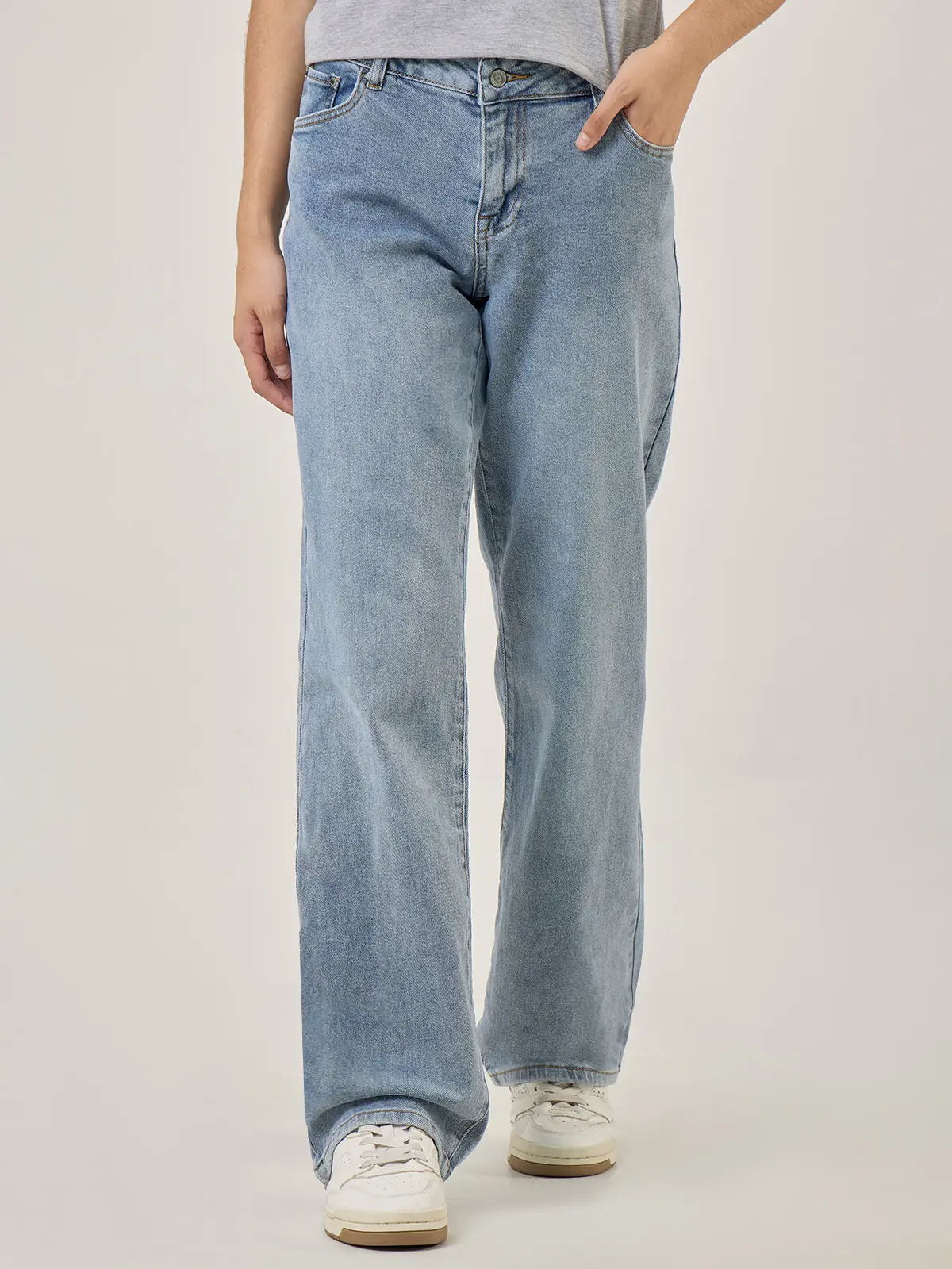JEANS ALGODÓN REGULAR MUJER AERO MILEY - 3