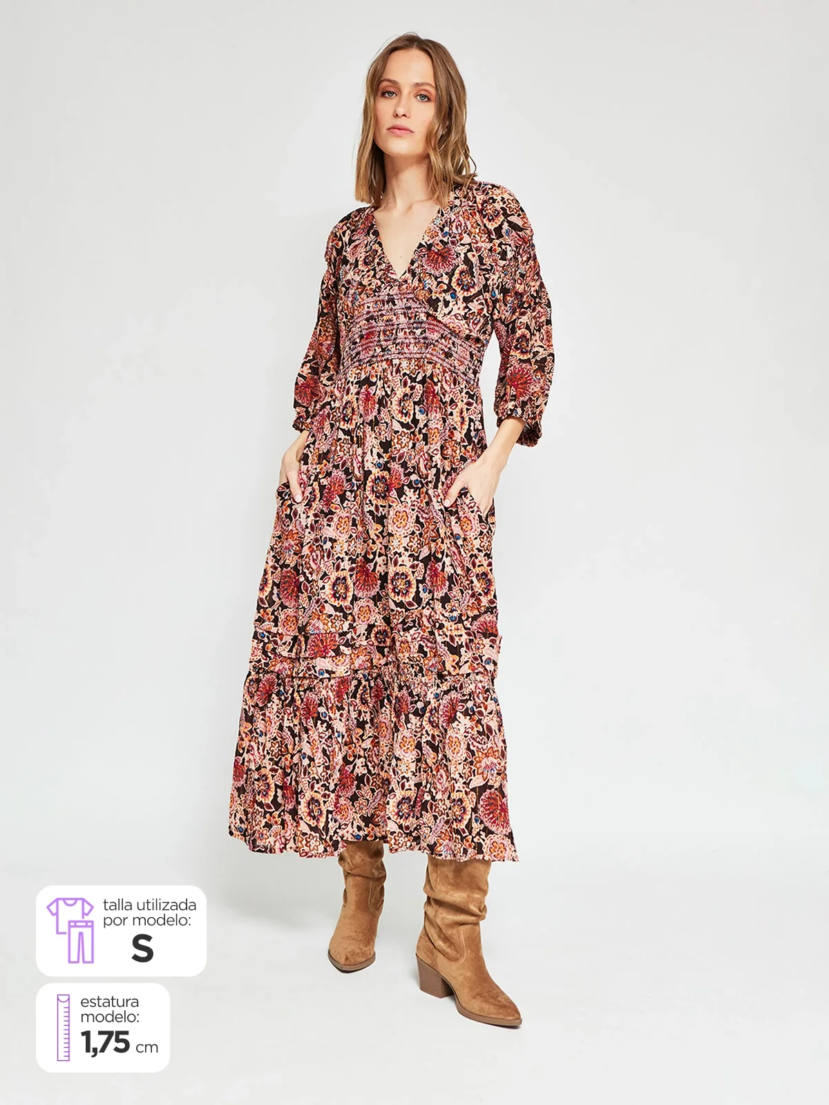VESTIDO LARGO MUJER TATIENNE DAXTER - 1
