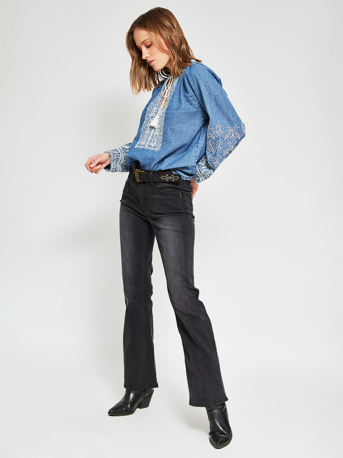 BLUSA MANGA LARGA MUJER TATIENNE - 5