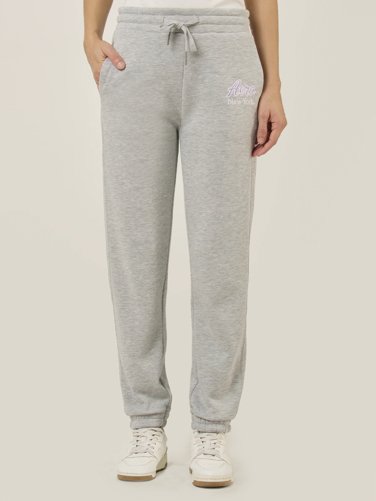 PANTALÓN DE BUZO ALGODÓN MUJER AERO - 1