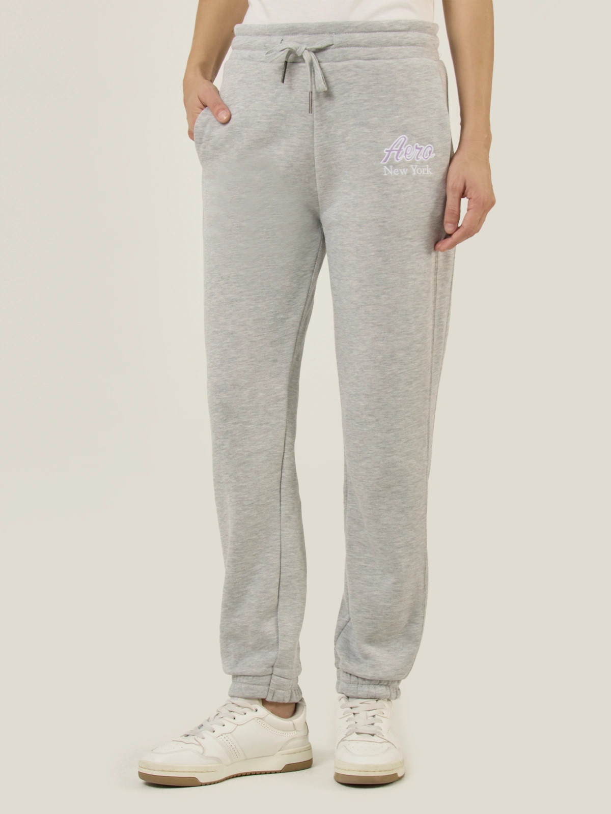 PANTALÓN DE BUZO ALGODÓN MUJER AERO - 3