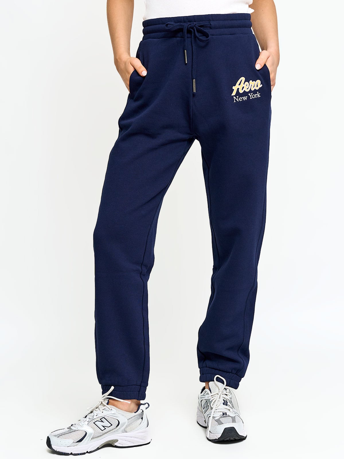 PANTALÓN DE BUZO ALGODÓN MUJER AERO - 2