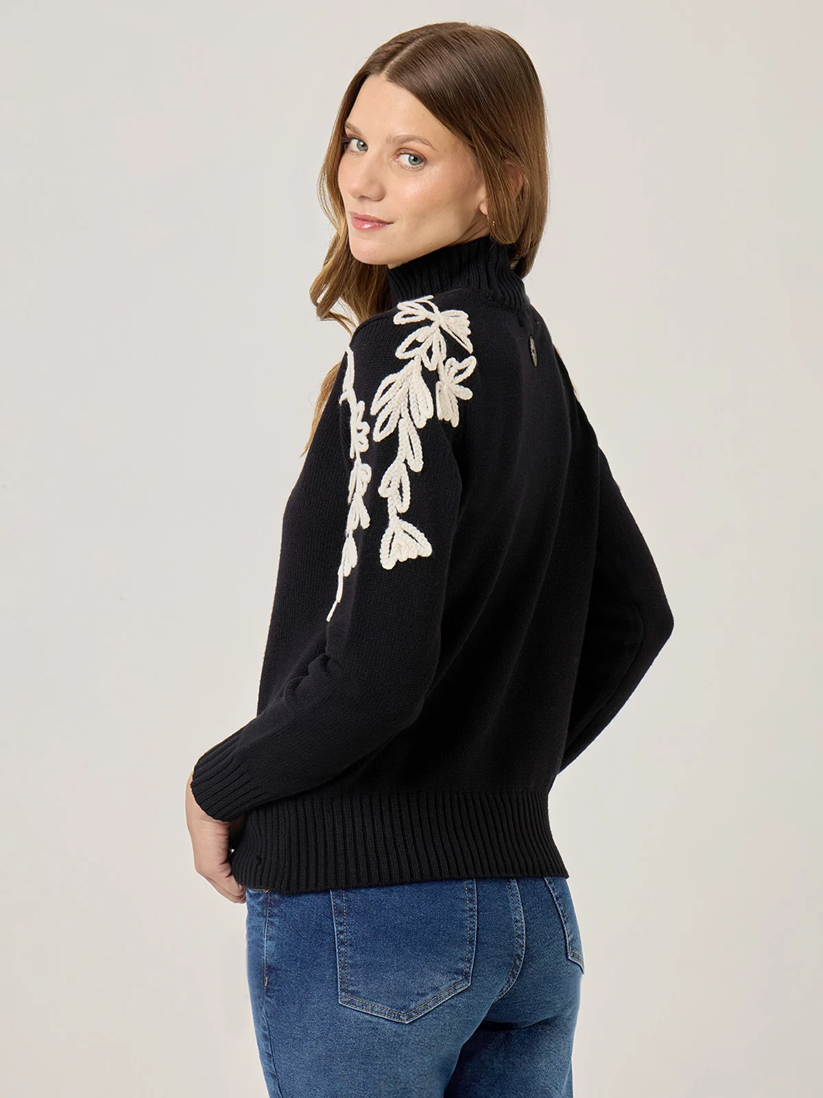 SWEATER MUJER TATIENNE FLORCITA - 2