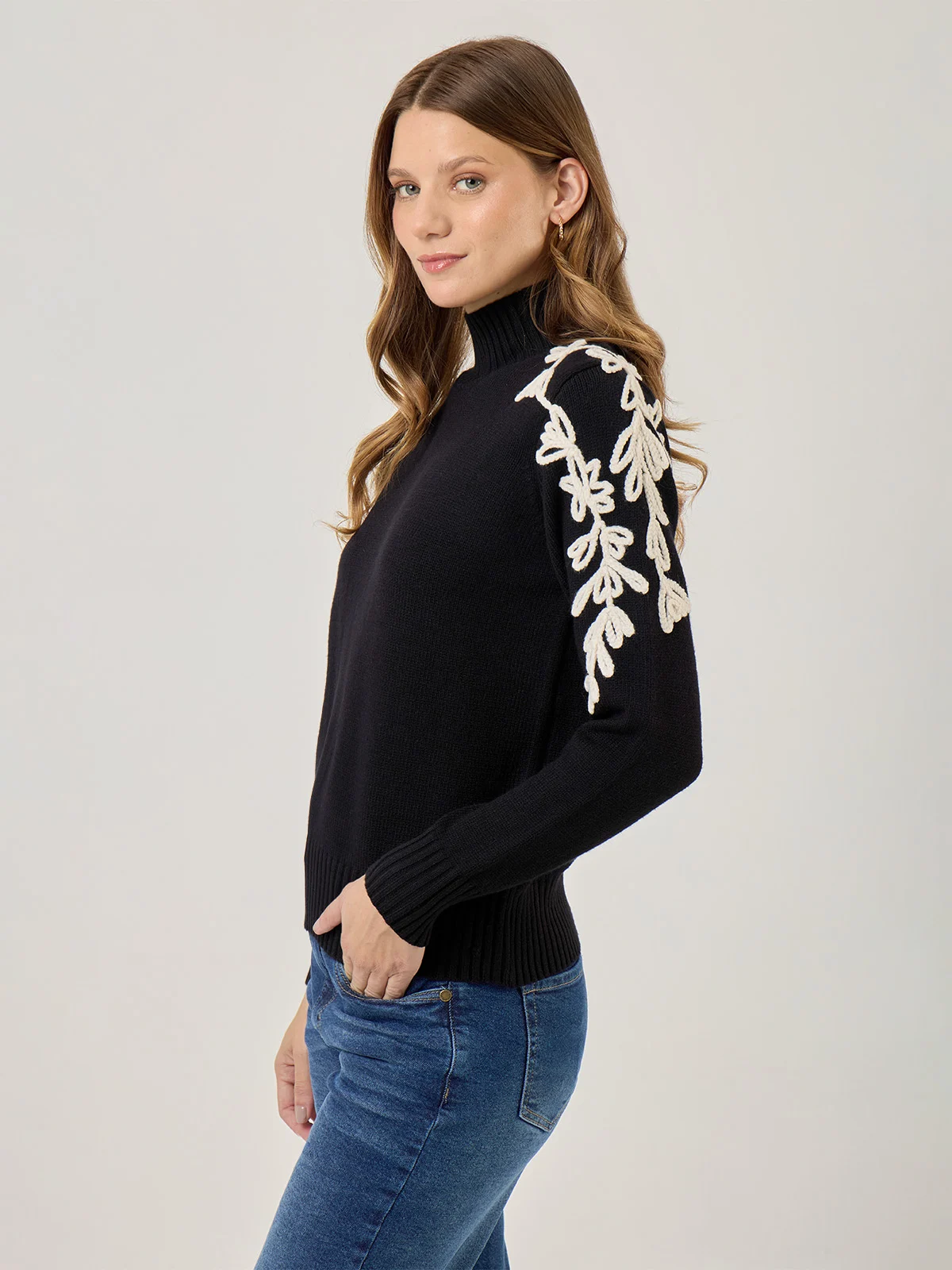 SWEATER MUJER TATIENNE FLORCITA - 3