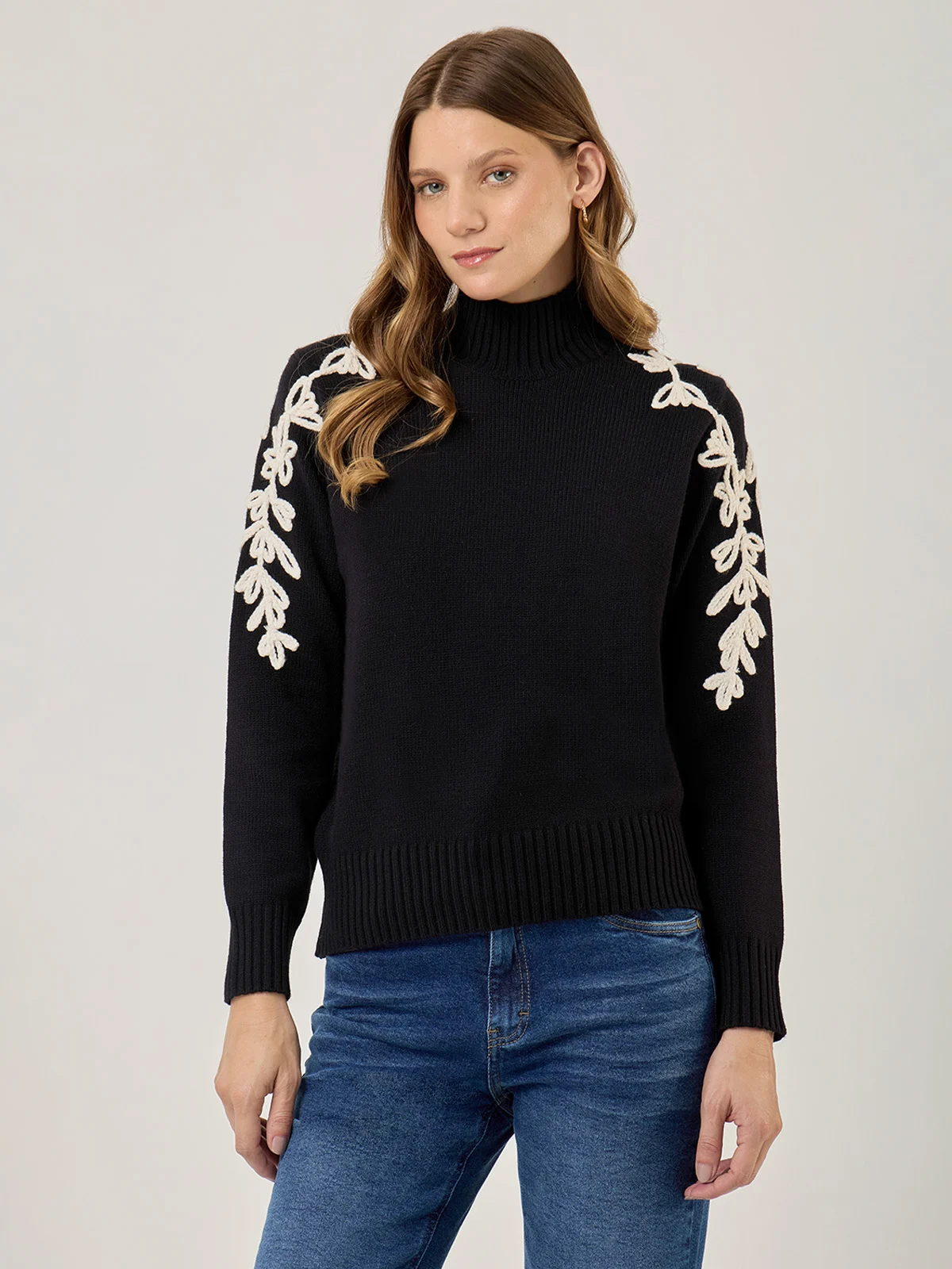 SWEATER MUJER TATIENNE FLORCITA - 1