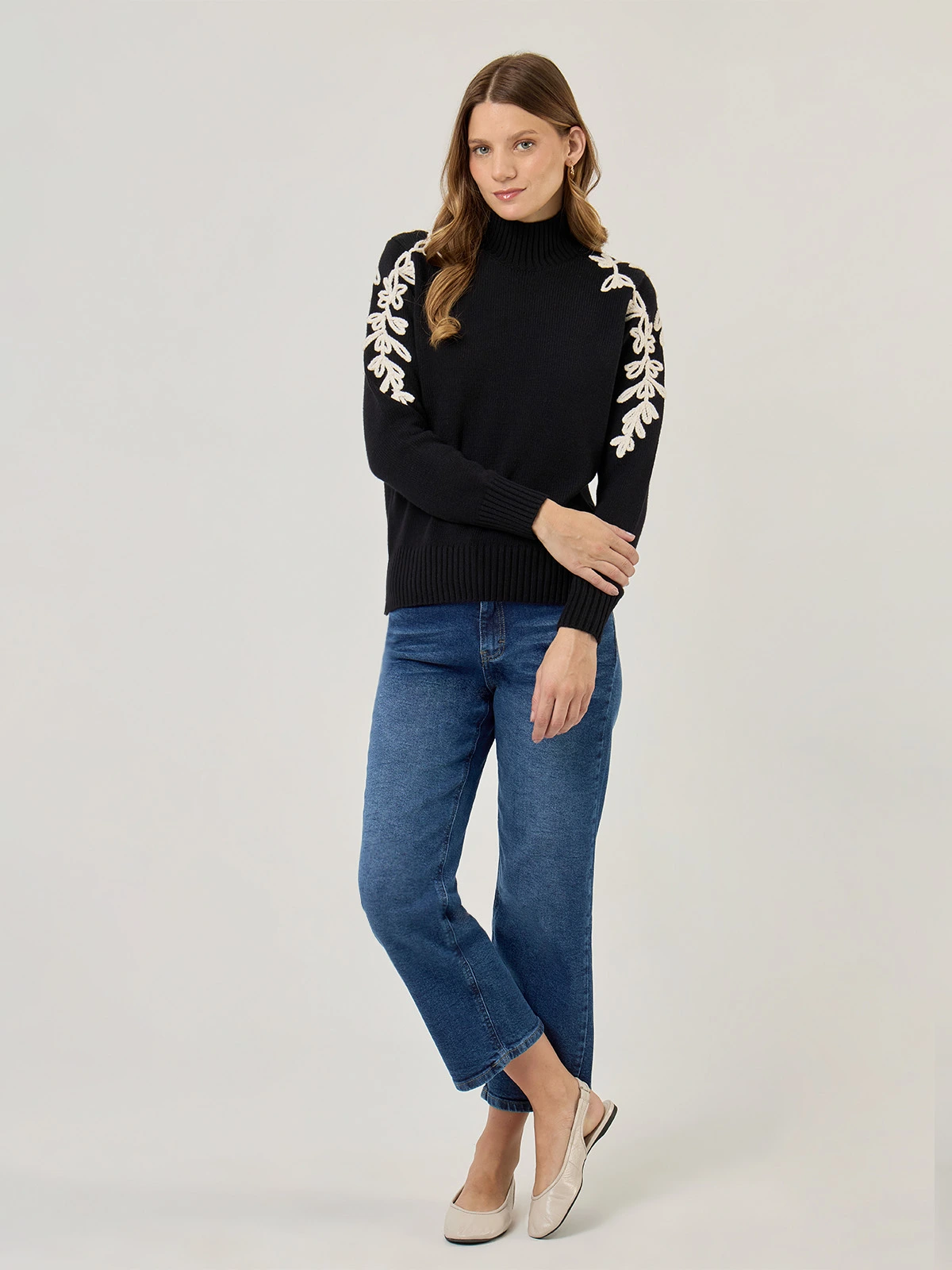 SWEATER MUJER TATIENNE FLORCITA - 5