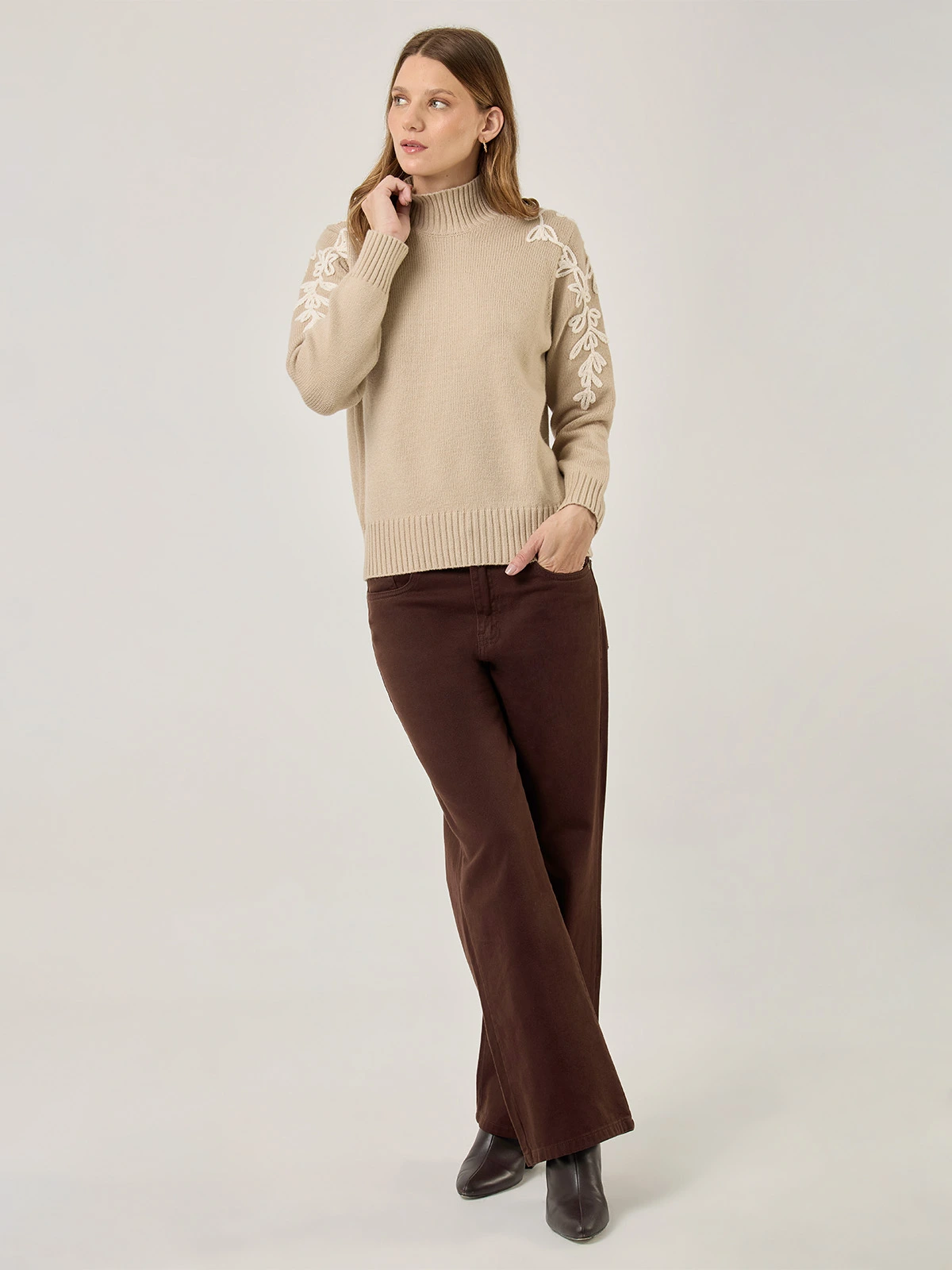 SWEATER MUJER TATIENNE FLORCITA - 5