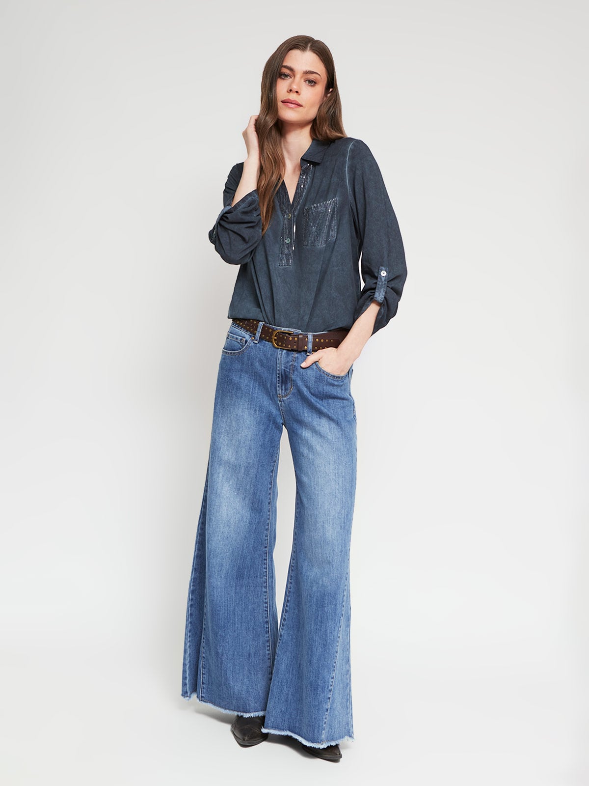 BLUSA MANGA LARGA MUJER TATIENNE - 5