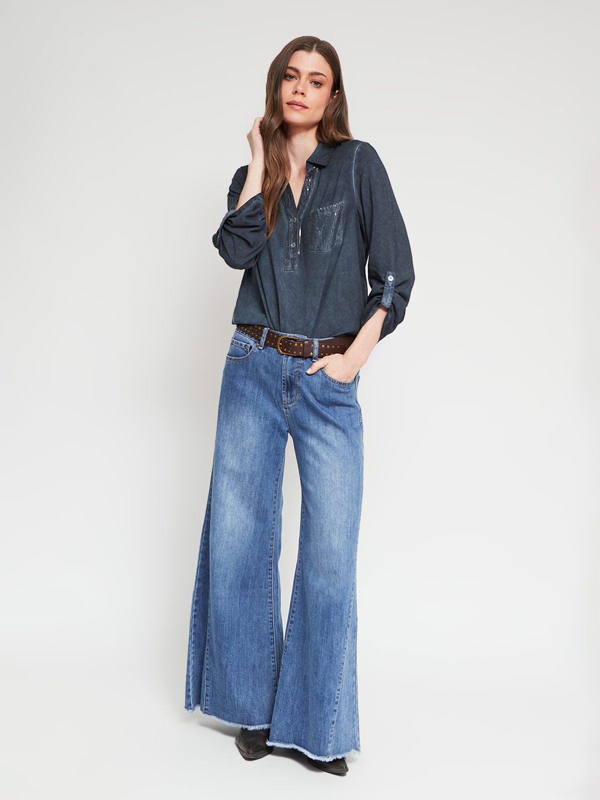 BLUSA MANGA LARGA MUJER TATIENNE - 5