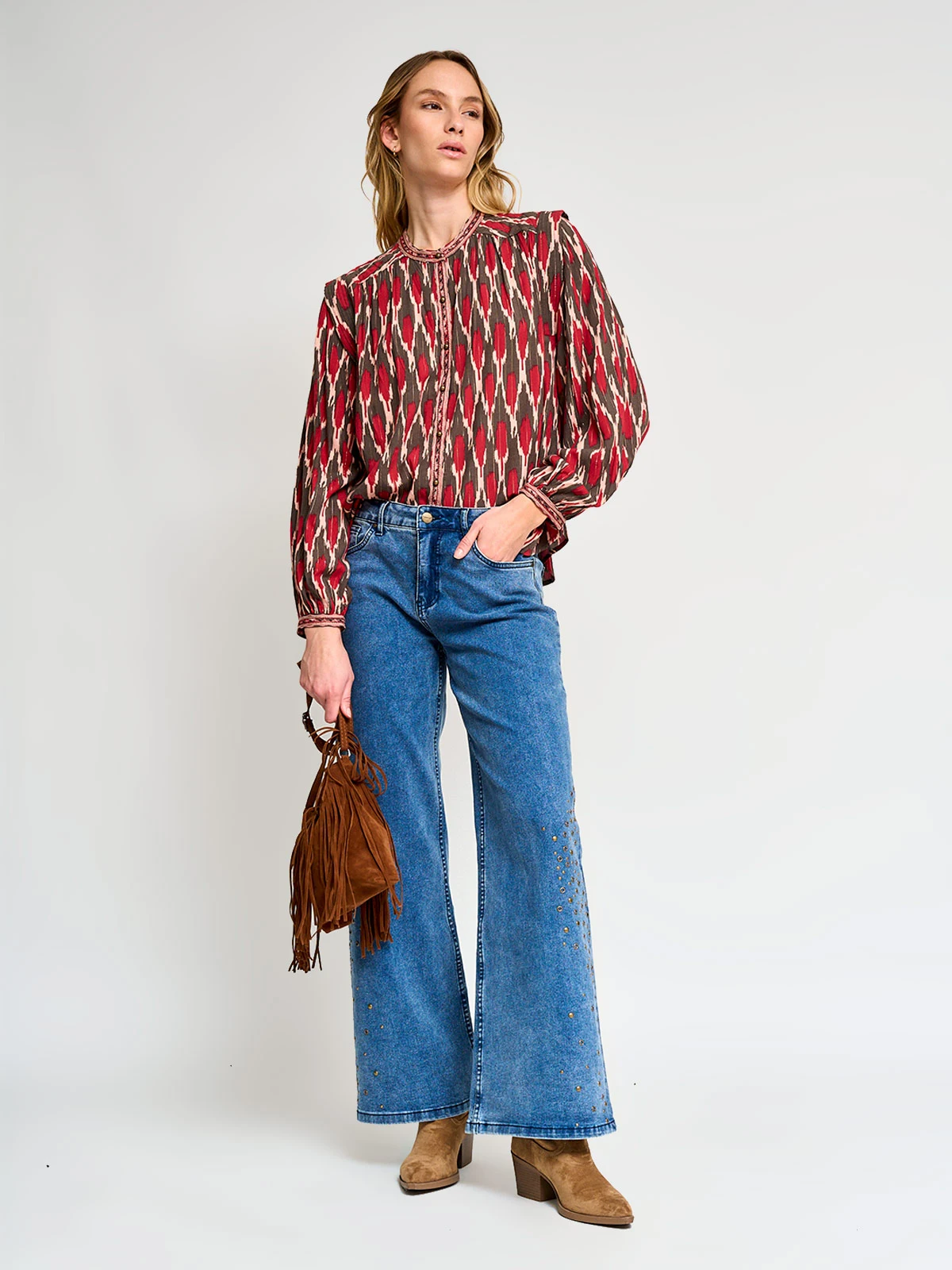 BLUSA MANGA LARGA MUJER TATIENNE BELFAST - 5