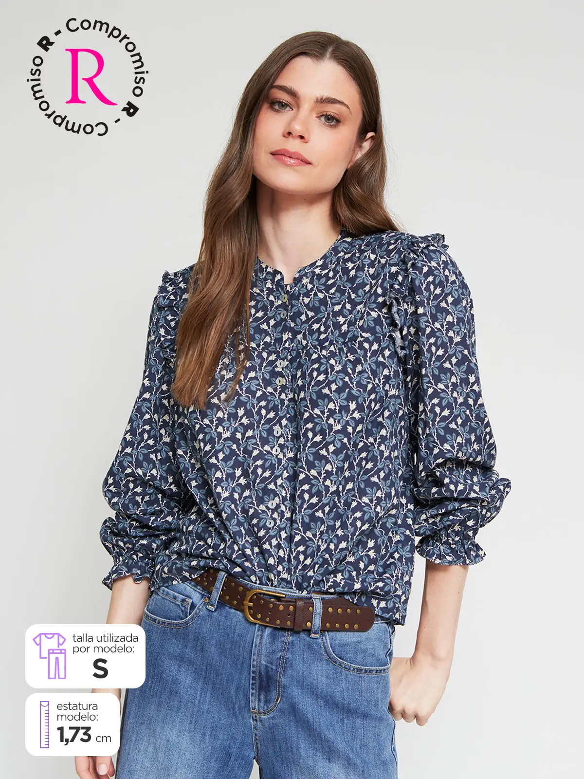 BLUSA MANGA LARGA MUJER TATIENNE - 1