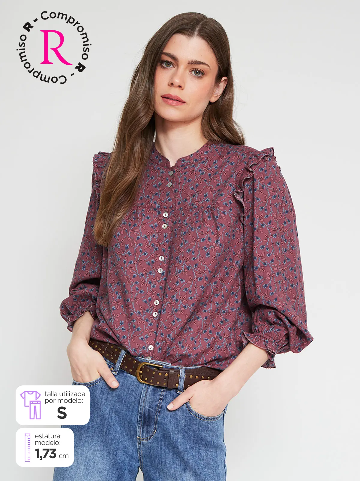 BLUSA MANGA LARGA MUJER TATIENNE - 1