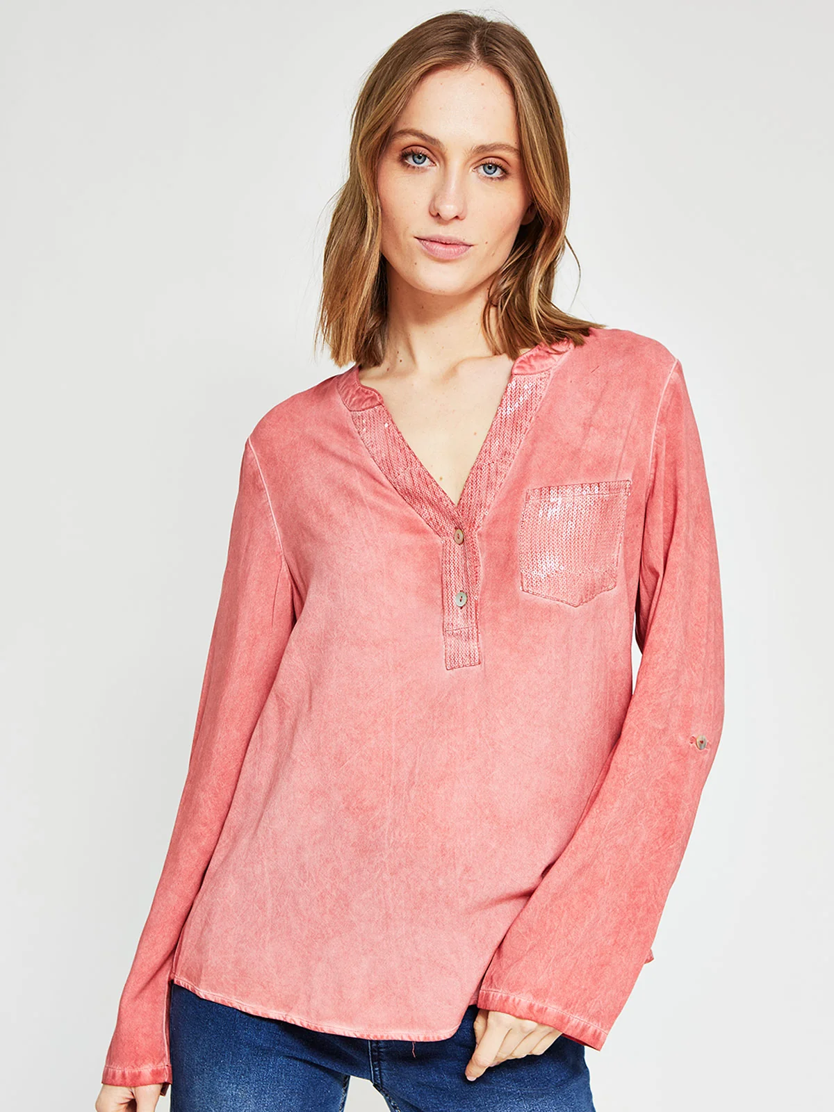 BLUSA MANGA LARGA MUJER TATIENNE - 2