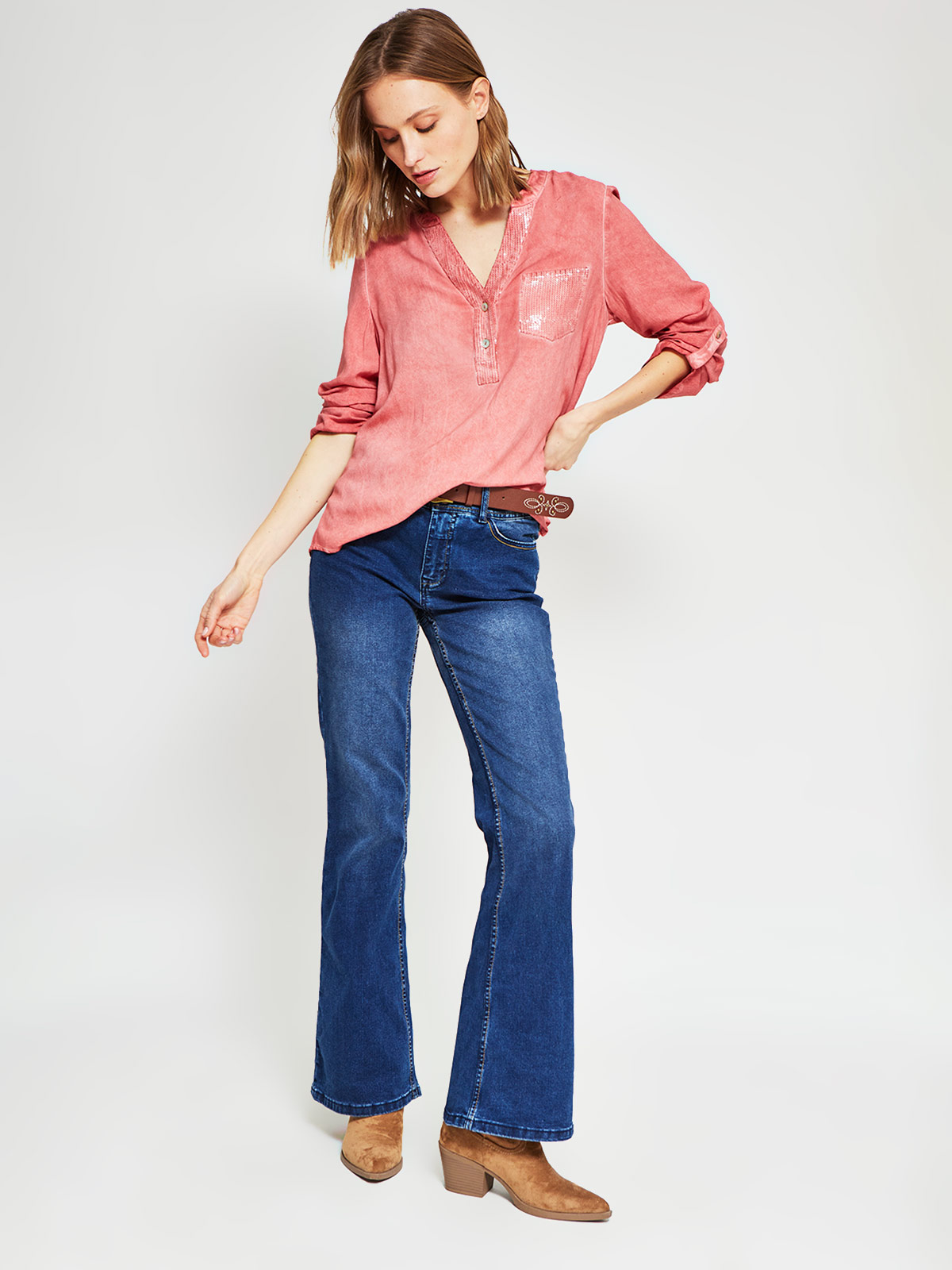 BLUSA MANGA LARGA MUJER TATIENNE - 5
