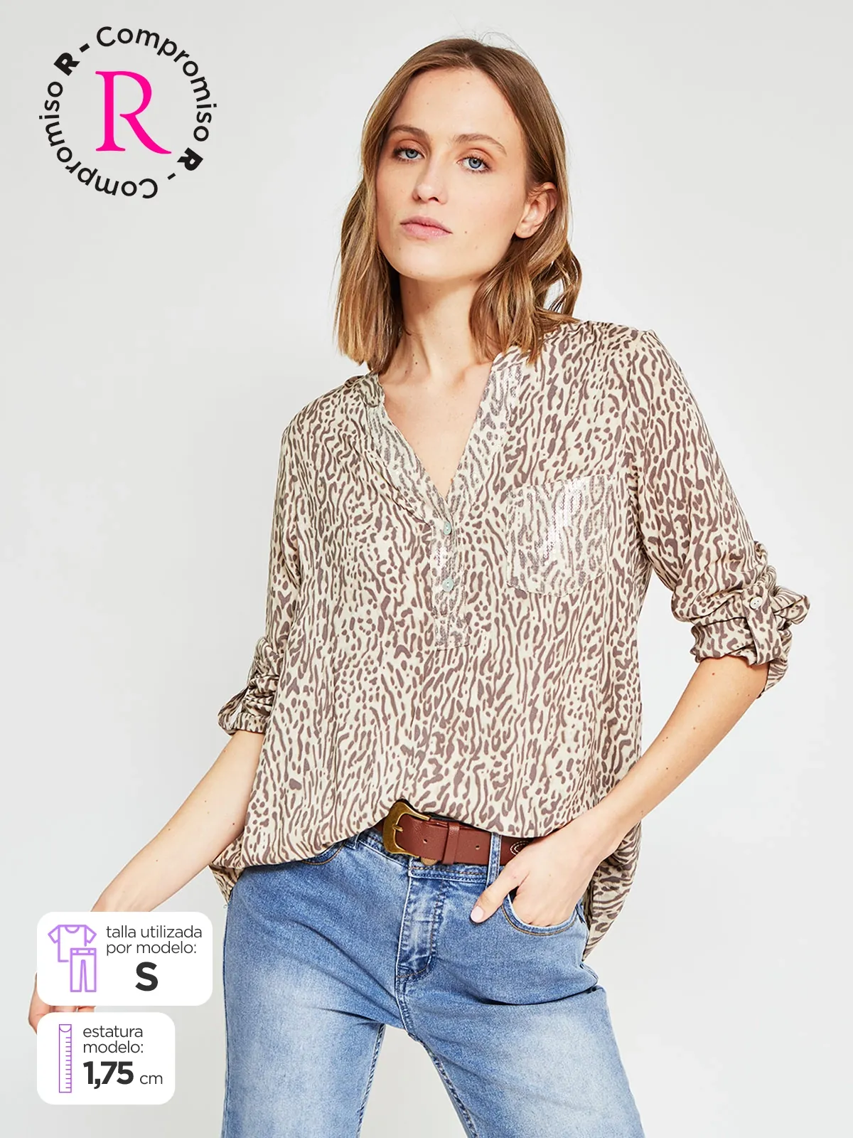 BLUSA MANGA LARGA MUJER TATIENNE - 1